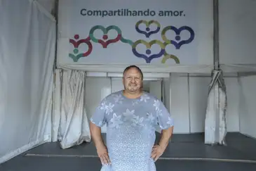 Joédson Alves/Agência Brasil Canoas (RS), 30/04/2025 - Josebete da Silva (47 anos), faz parte das 240 pessoas que foram atingidas pela enchente de abril de 2024 continuam no centro humanitário de acolhimento esperança, localizado no bairro iguara.
A um ano o estado foi atingido por temporais que afetou mais de 400 municípios gaúchos, tiveram bairros inteiros alagados. A maior tragédia climática da história, deixou pelo menos 147 mortos e afetou mais de 2,1 milhões de pessoas.
Foto: Joédson Alves/Agência Brasil
