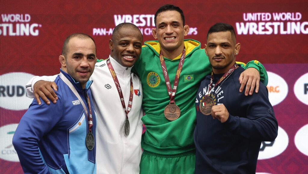Brasil conquista duas medalhas no Pan-americano Sênior de wrestling