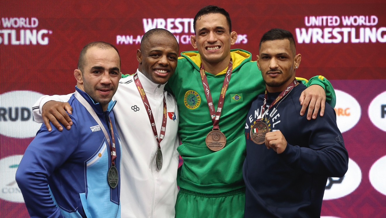Brasil conquista duas medalhas no Pan-americano Sênior de wrestling