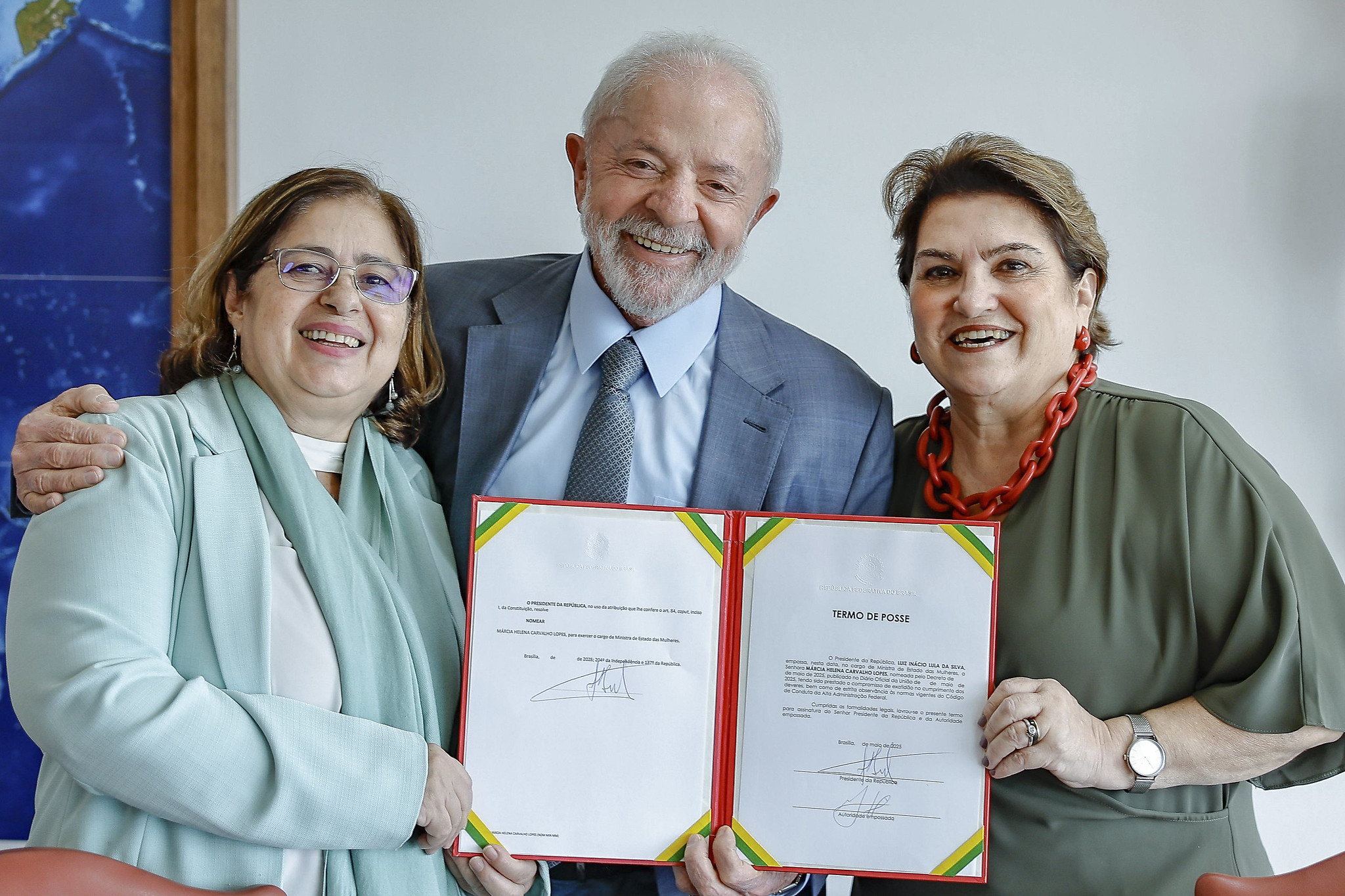 “Lula quer mulheres mais contentes e protegidas”, diz nova ministra da mulher