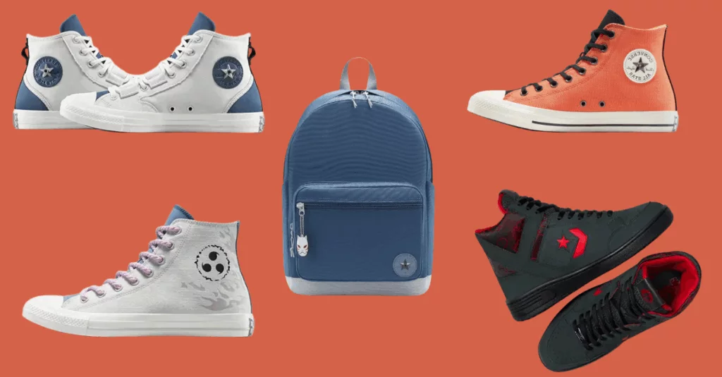 Converse lança coleção de tênis e roupas inspirada em Naruto Shippuden