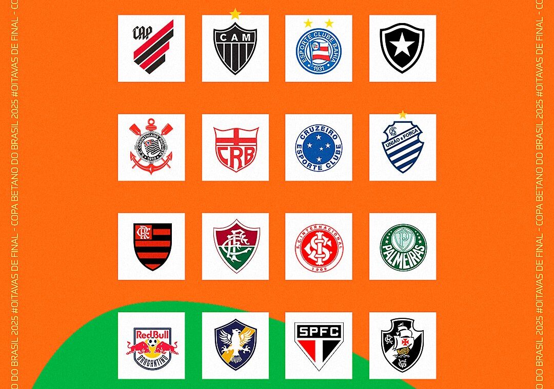 Veja quem foram os seis últimos classificados da copa do brasil