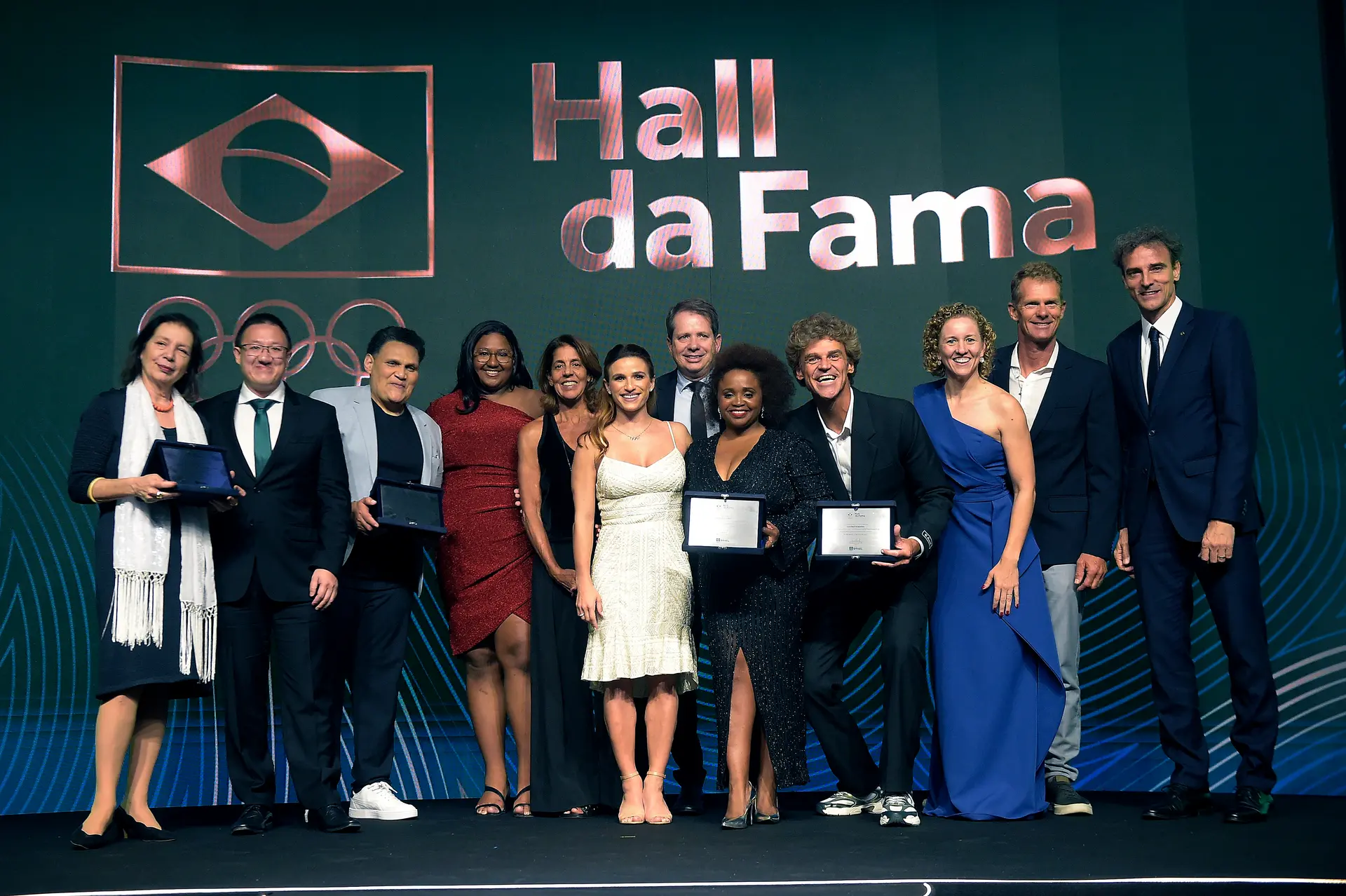 Daiane, Guga e Edinanci entram para o Hall da Fama do Esporte