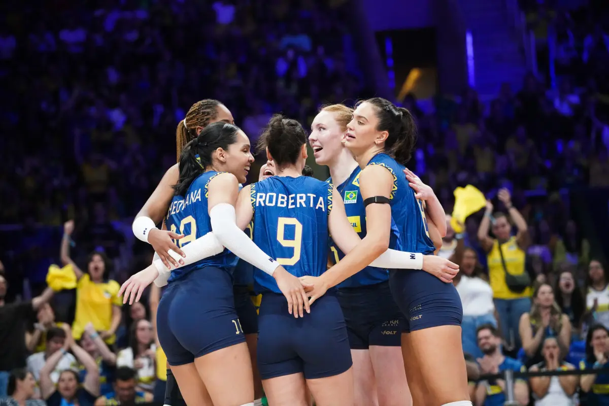 Brasil vence sem nenhuma dificuldade a República Dominicana pela VNL