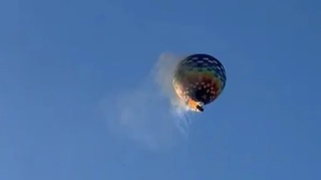 O que se sabe sobre o balão que caiu em chamas em Praia Grande (SC)