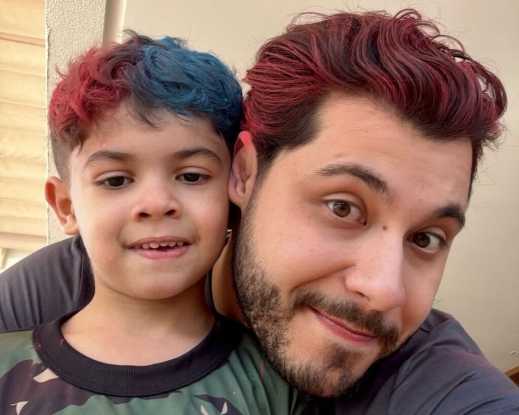 Murilo Huff obtém guarda provisória do filho