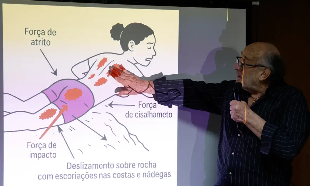 Segundo pericia brasileira Juliana Marins morreu 32 horas após a queda