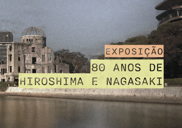Exposição sobre os 80 anos de Hiroshima e Nagasaki chega ao Sesc Centro em Goiânia