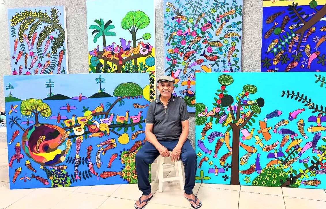 Exposição celebra 60 anos de carreira de Waldomiro de Deus no Museu de Arte de Goiânia
