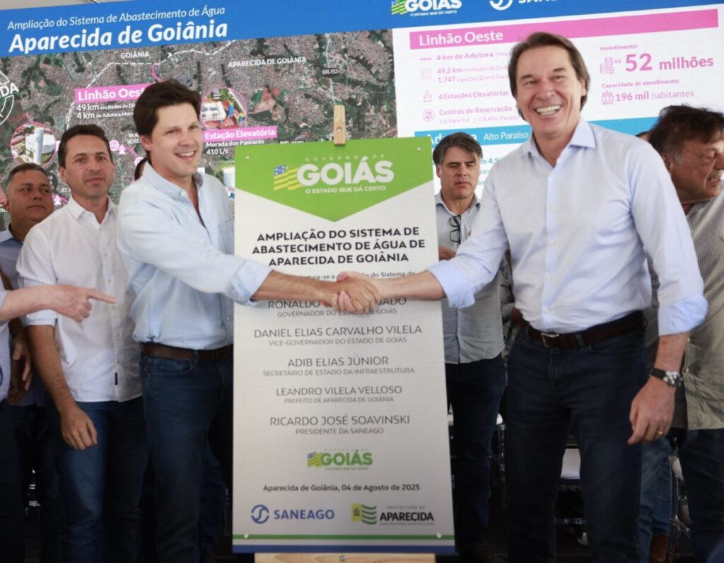 Governo de Goiás entrega Linhão Oeste e reforma ginásio em Aparecida
