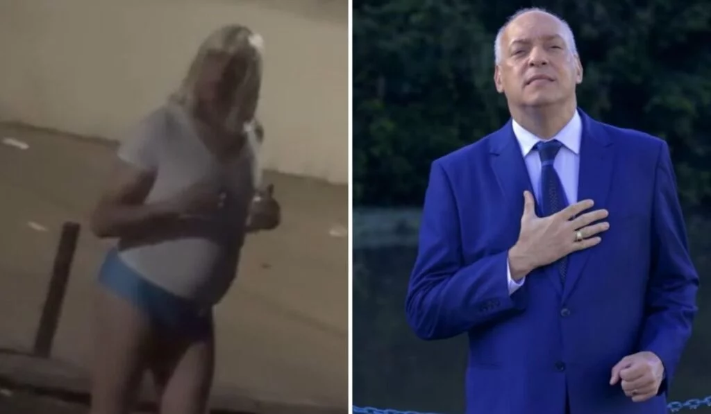 Bispo flagrado de calcinha, já foi acusado de golpes