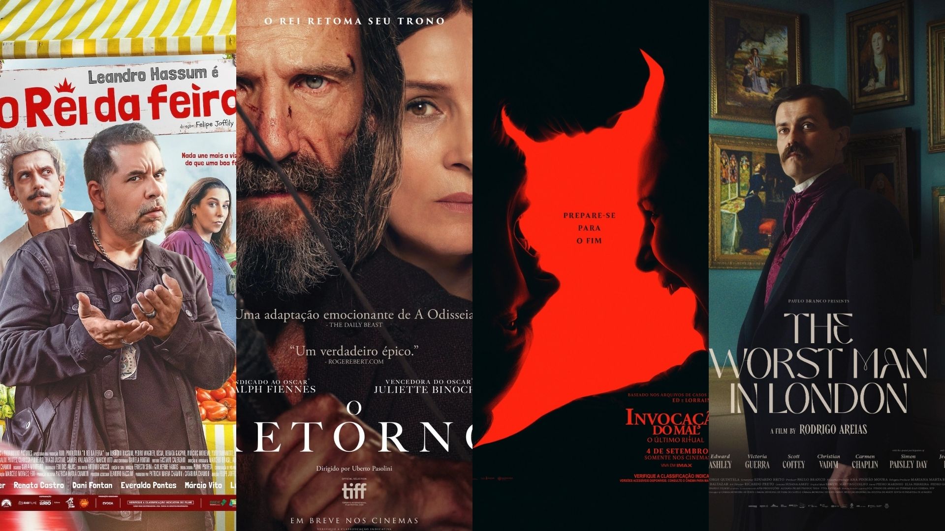 Cinema no dia 04/08: semana tem comédia, terror e drama épico