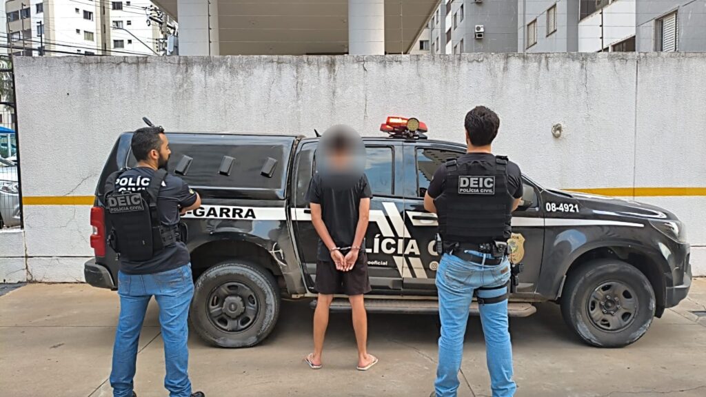 Homem é preso em Goiânia por aplicar golpe do novo número contra idoso de 81 anos