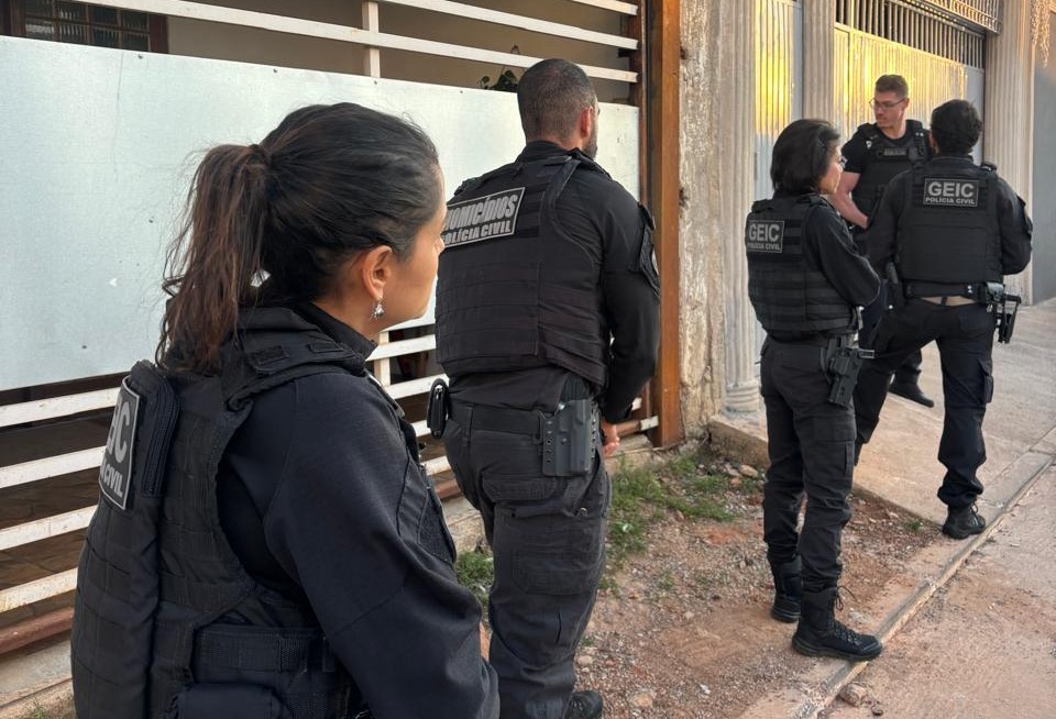Polícia Civil deflagra operação contra grupo acusado de furtos no entorno do DF