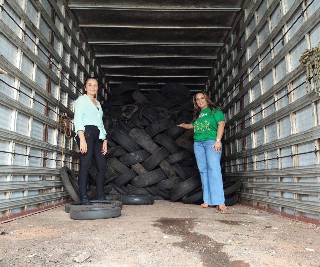 Goiânia retira 9 toneladas de pneus descartados irregularmente na Região Oeste