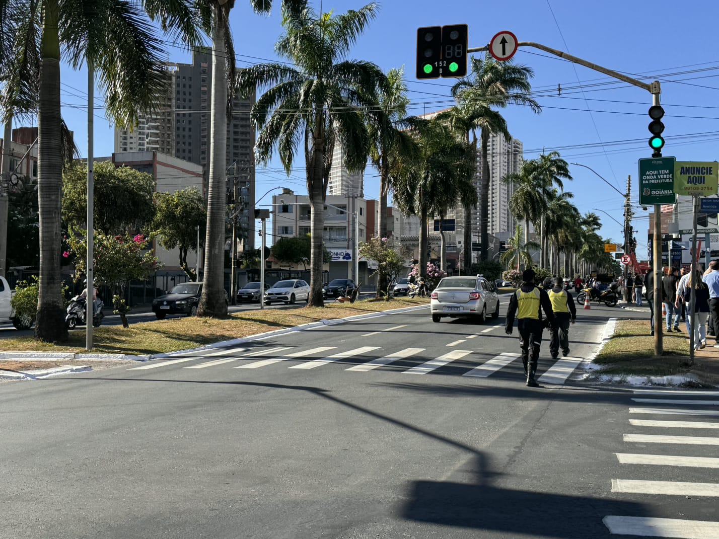 Onda Verde na Avenida 85 reduz tempo de viagem em até 30%