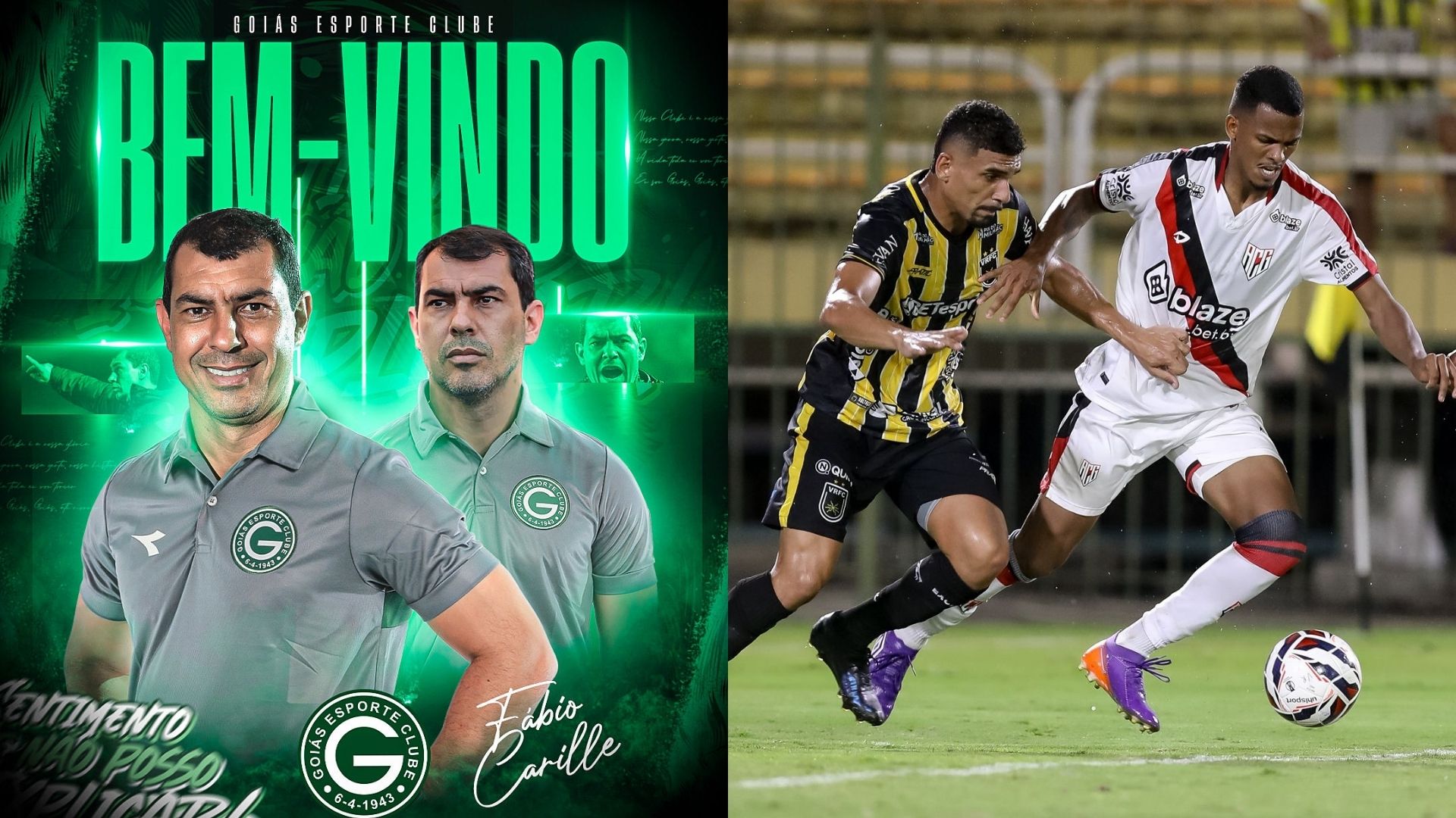 Dragão é goleado e Fábio Carille assume o Goiás