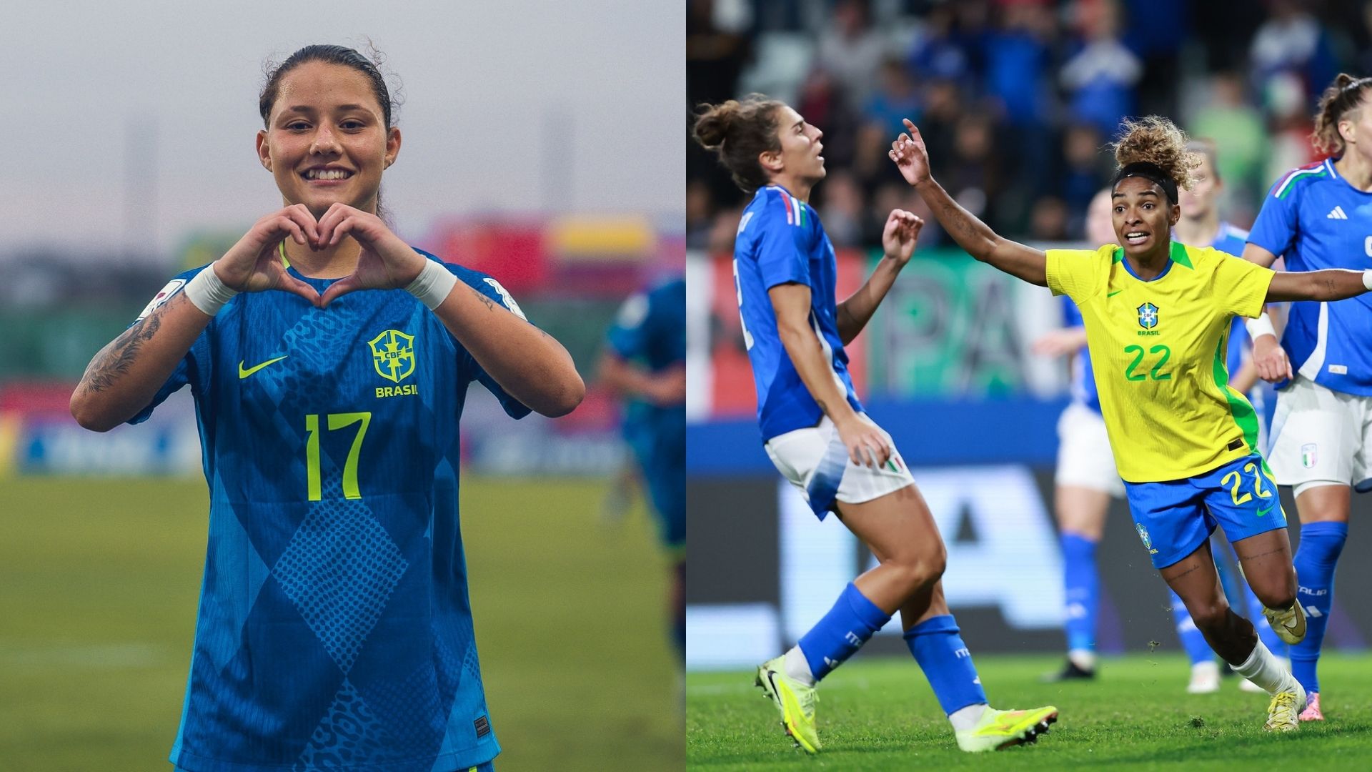 Dupla vitória: Brasil feminino brilha na Itália e no Marrocos