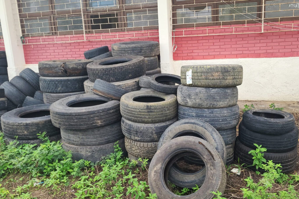 Aparecida de Goiânia faz mutirão de coleta de pneus