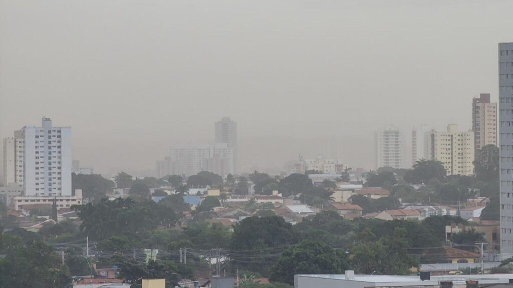 Previsão: Goiânia tem risco de chuva forte e granizo