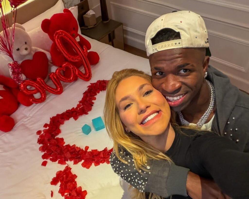 Virginia viraliza internacionalmente após oficializar namoro com Vini Jr. em Mônaco