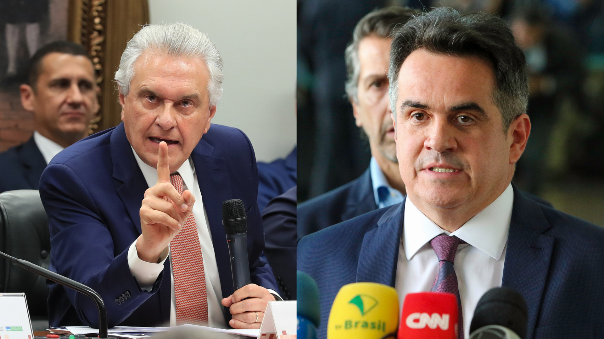 Caiado rebate Ciro Nogueira, que tenta tirá-lo da disputa para presidente