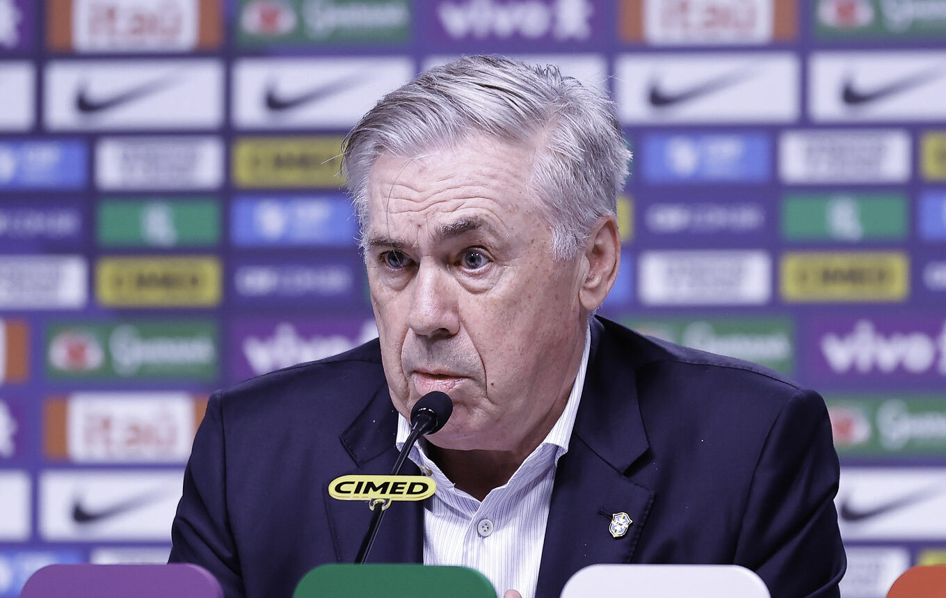 Ancelotti anuncia lista para amistosos contra Senegal e Tunísia