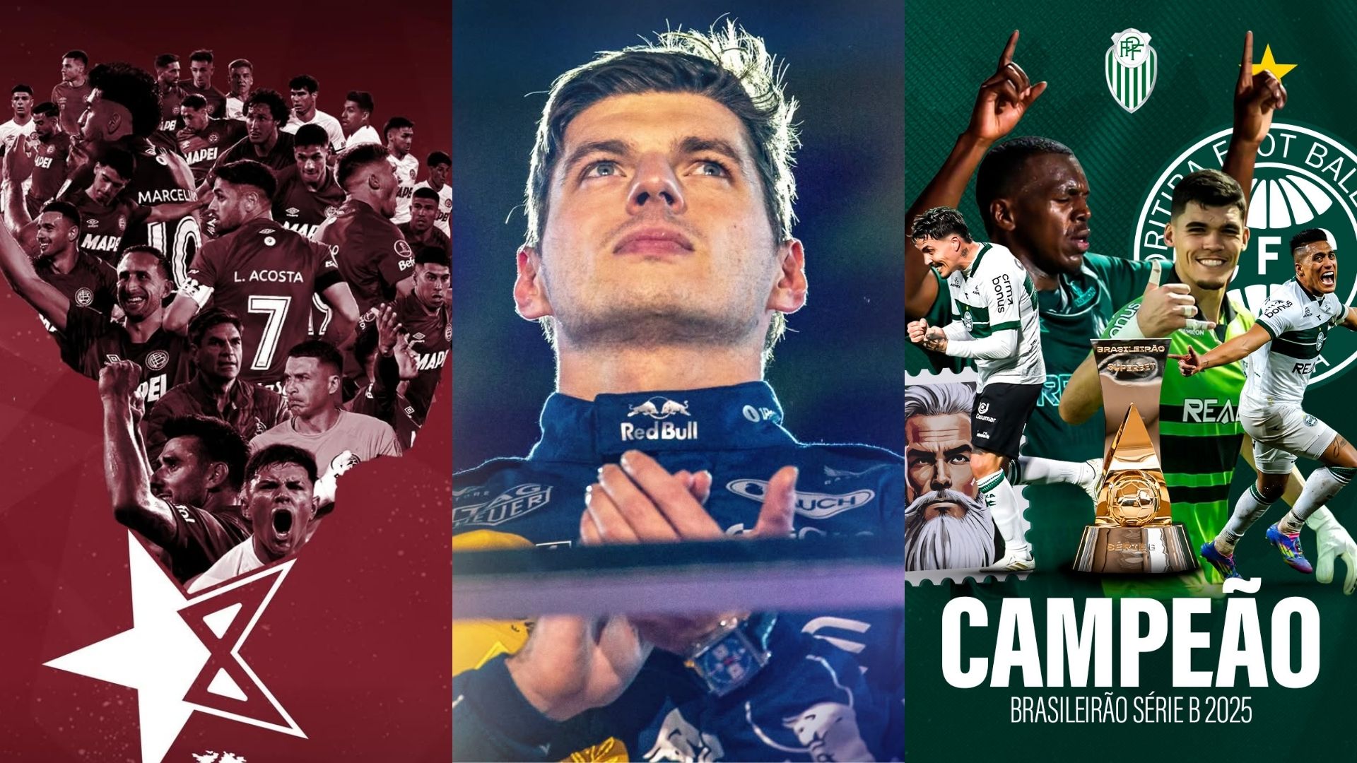 Resumo esportivo: Sul-Americana, Série B e F1 têm decisões