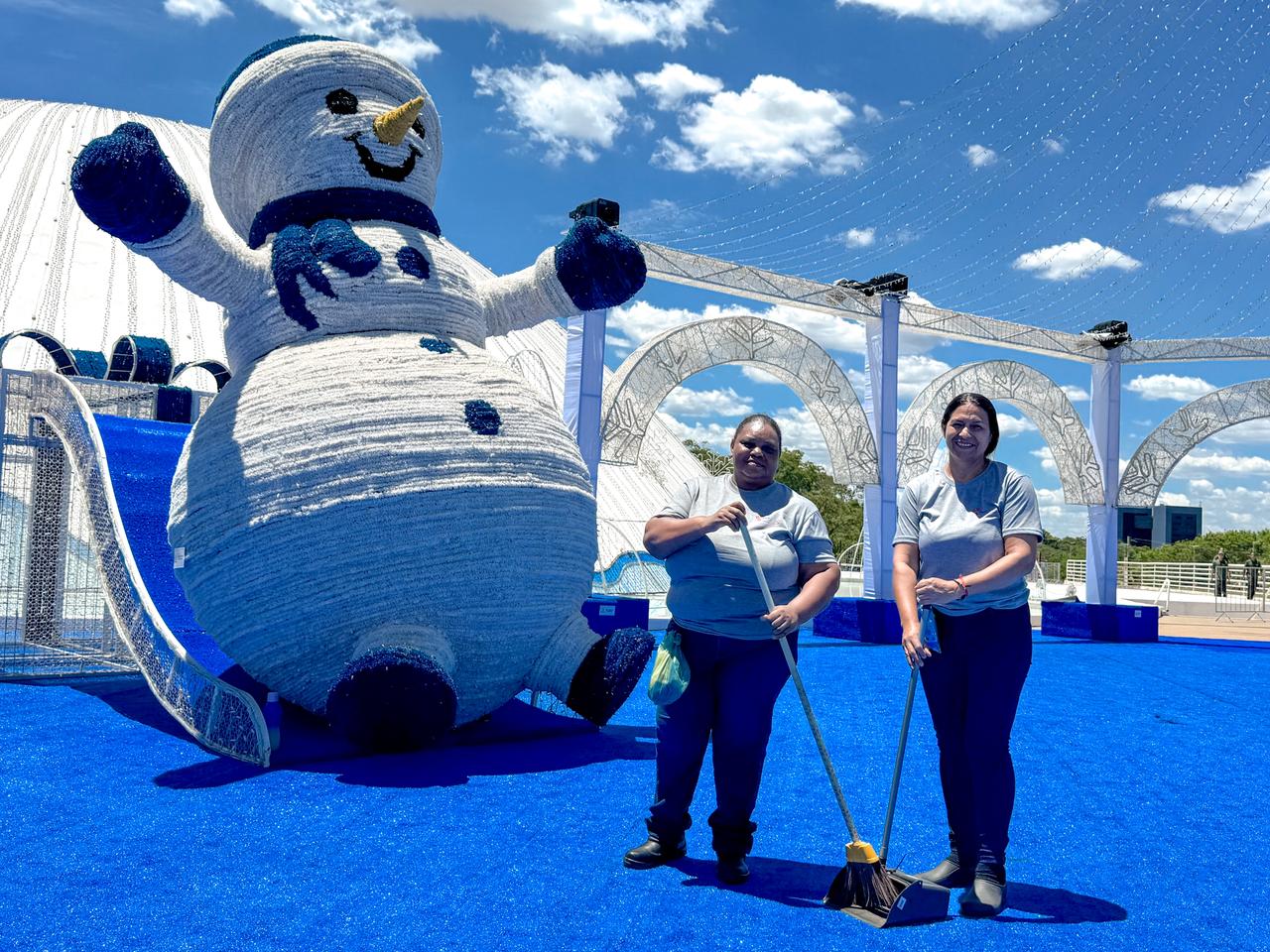 Mais de mil trabalhadores garantem operação do Natal do Bem nos bastidores do CCON