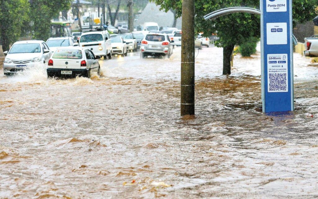 Alagamentos em Goiânia aumentam 140% em 8 anos