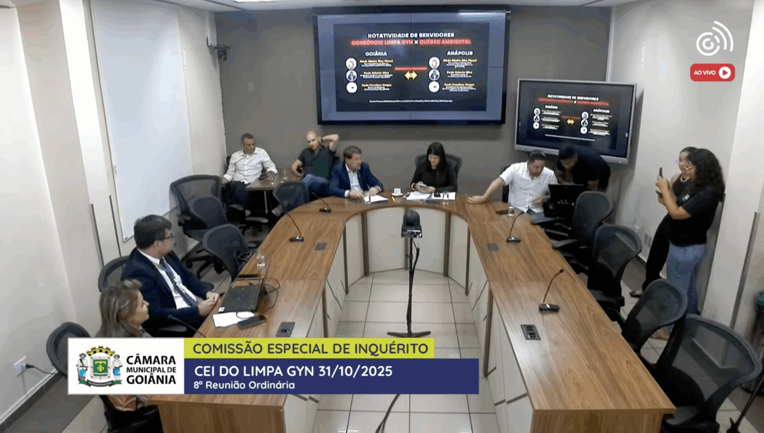 CEI da Limpa Gyn: fiscalização de contrato de R$ 500 milhões é feita por uma única servidora