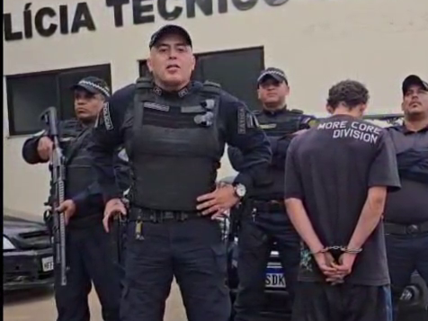 GCM de Aparecida recaptura foragido e recupera 40 kg de cobre furtado de praça pública