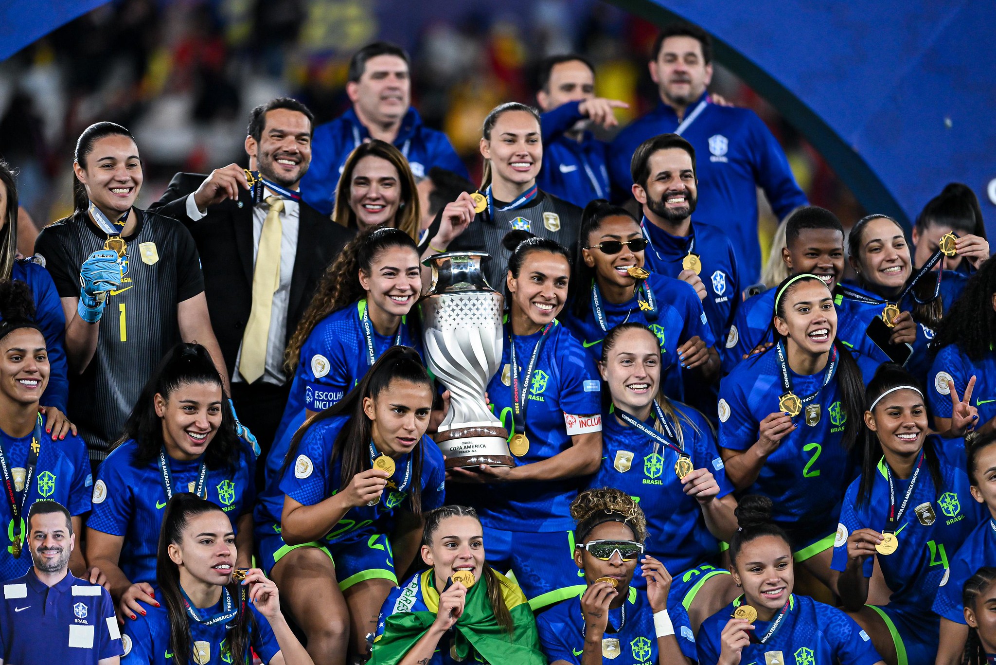 Brasil deve sediar Copa América feminina em 2026