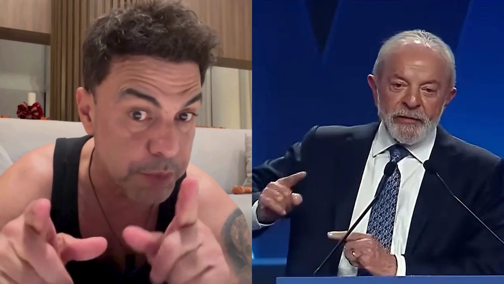 Zezé Di Camargo critica herdeiras de Silvio Santos após evento do SBT com Lula