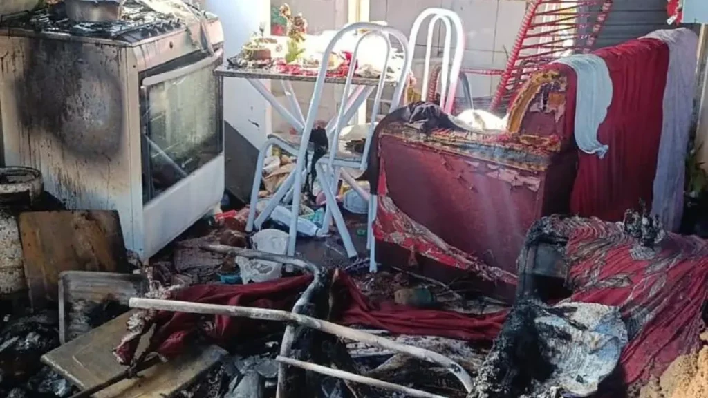 5 são presos suspeitos de incendiar casa em Catalão após discussão motivada por ciúmes