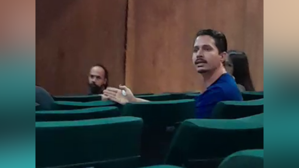 Tumulto na UFG: youtuber causa confusão em debate sobre Israel e Palestina