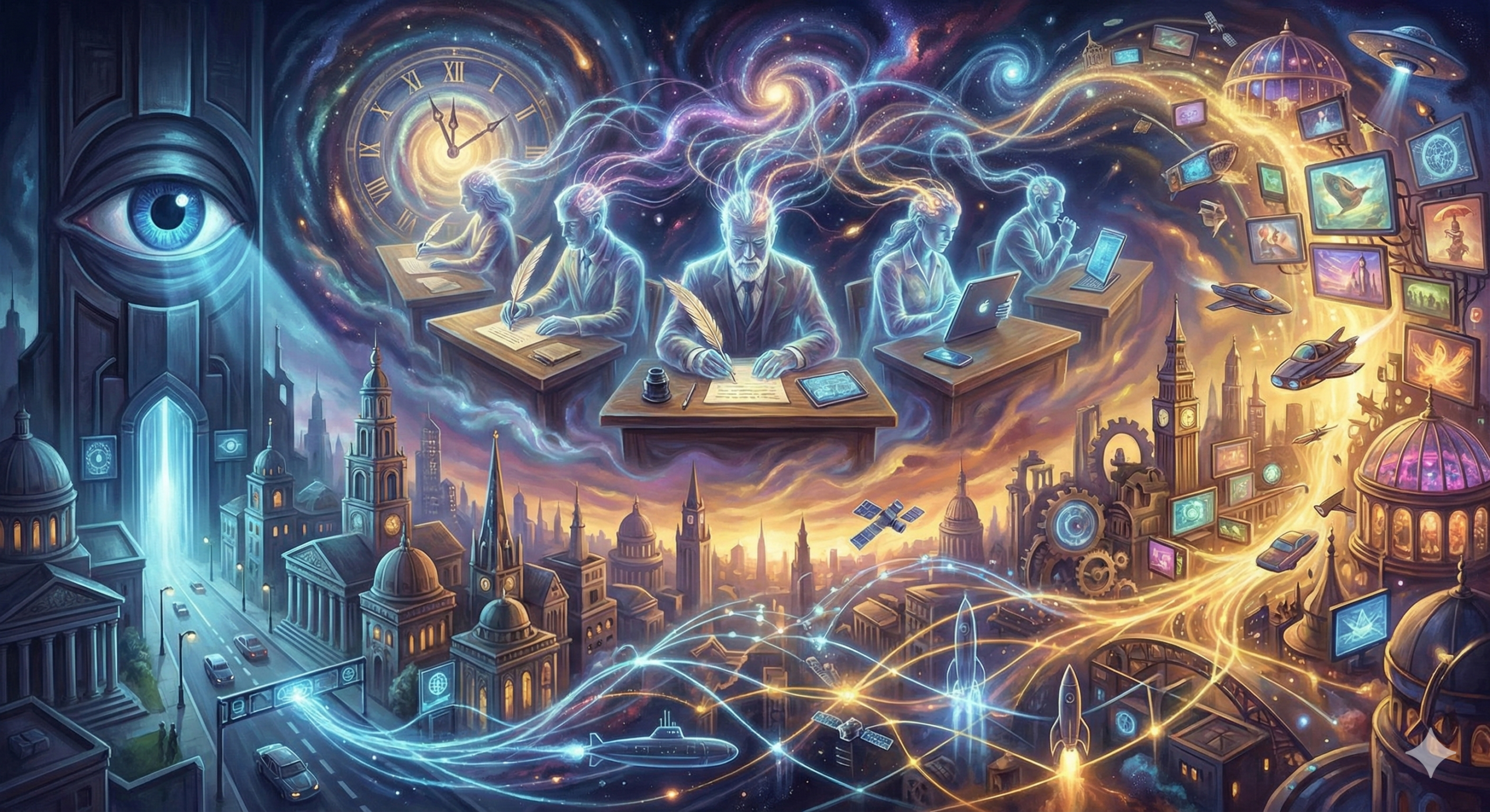 Os escritores que entenderam o mundo antes dele existir