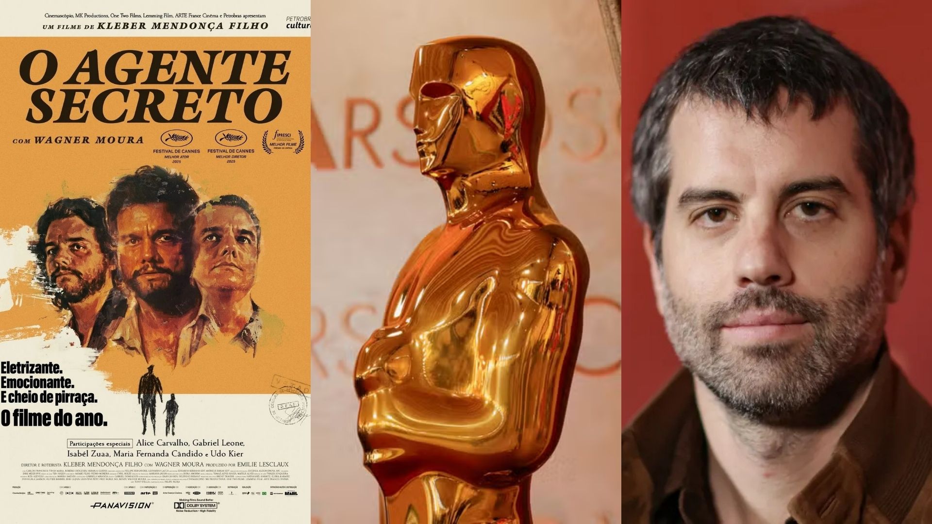 Brasil bate recorde com 5 indicações ao Oscar