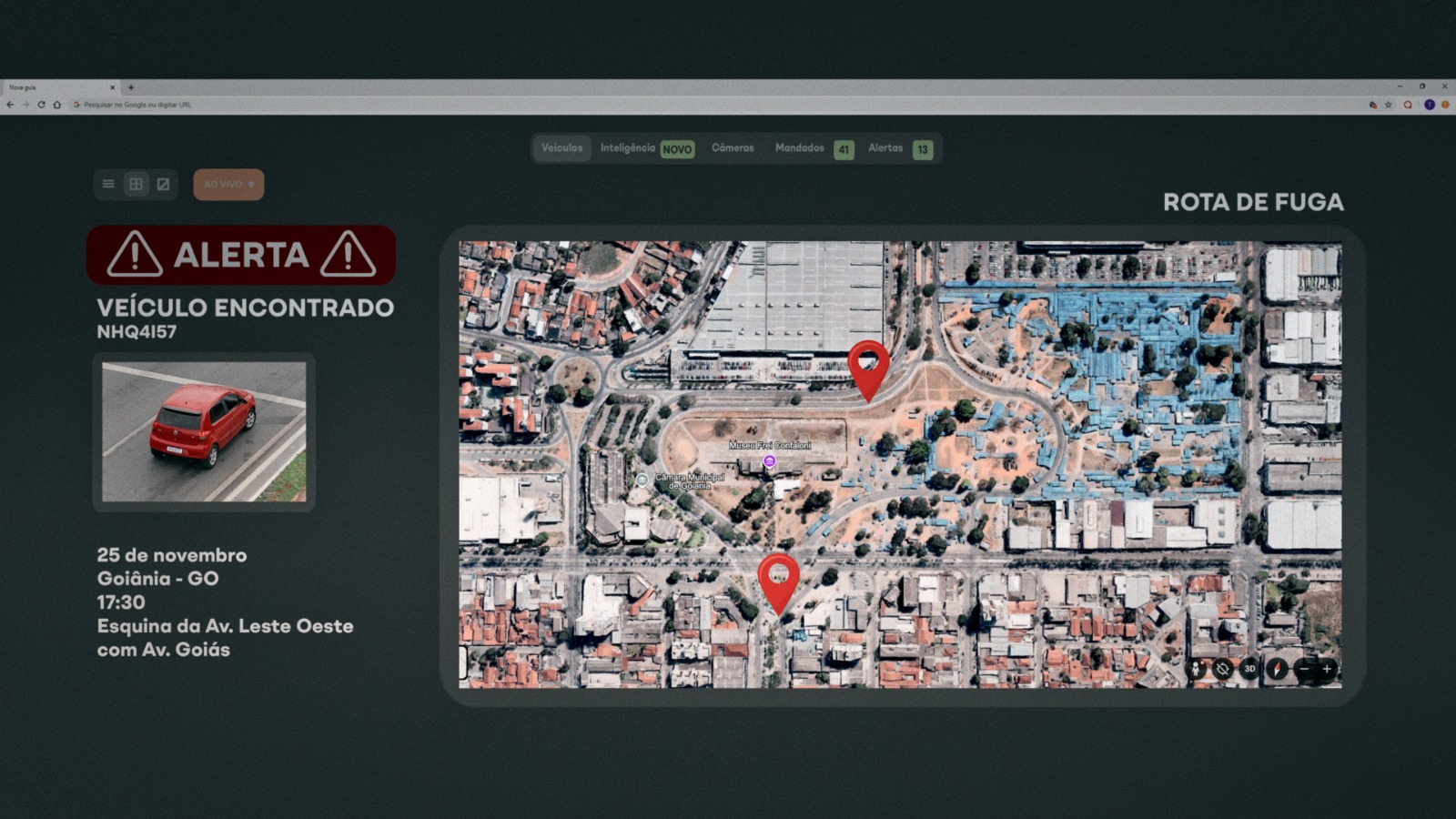 Goiás implementa inteligência artificial para monitorar e agilizar combate ao crime