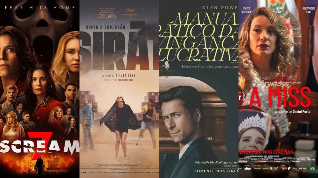 Estreias da semana: Pânico 7 e vingança com Glen Powell