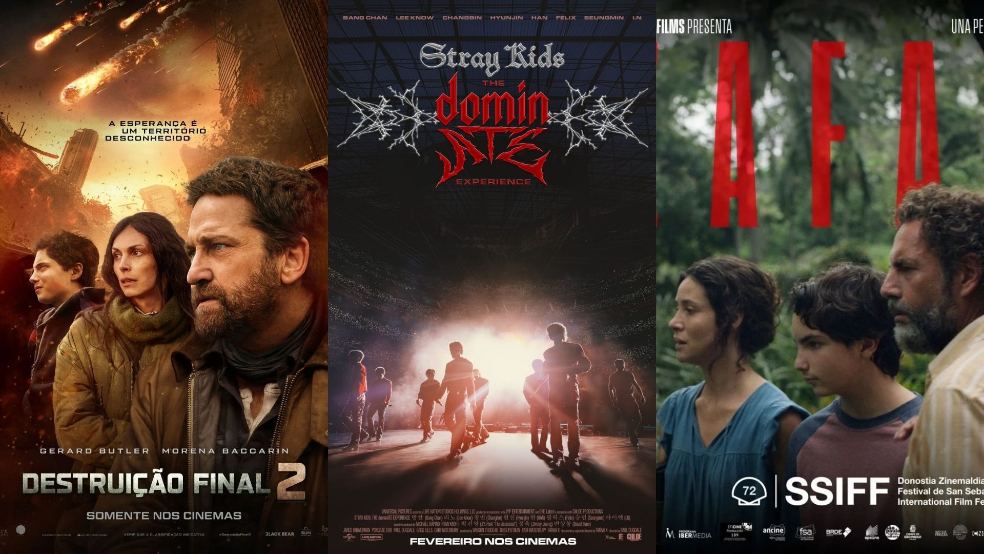 Estreias da semana: Gerard Butler, Stray Kids e drama distópico