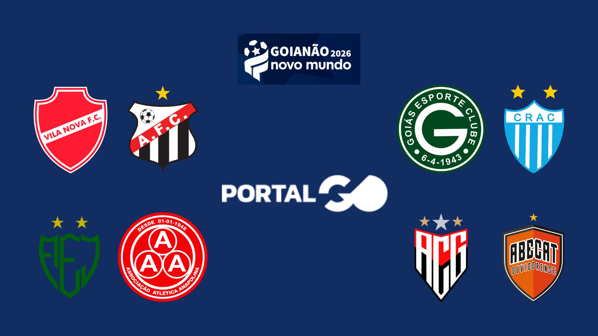 Quartas do Goianão começam amanhã; Veja os confrontos 