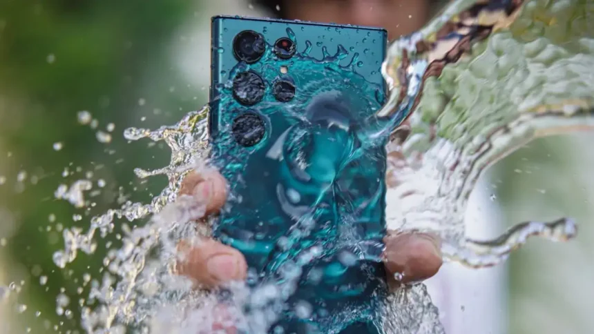 Resistência à água do celular tem prazo de validade