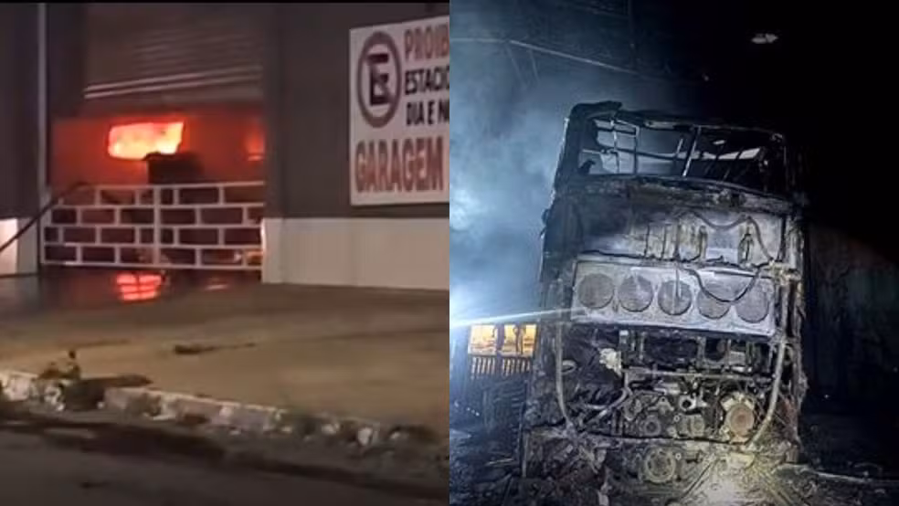 Fogo atinge garagem de cantores sertanejos em Goiânia