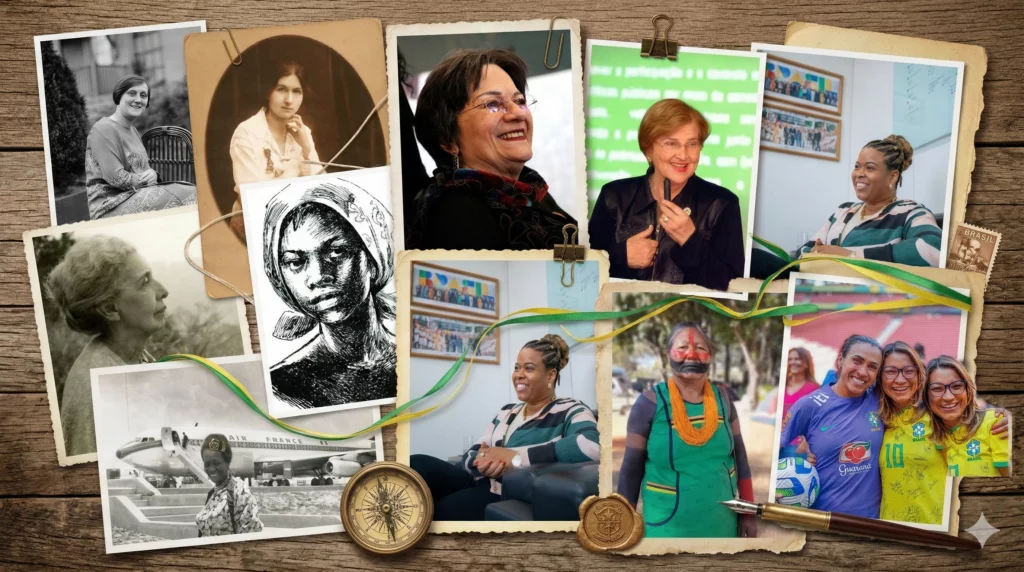 Trajetórias femininas que impactaram a História e as políticas públicas no Brasil