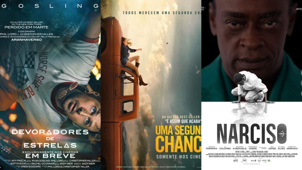 Estreias da semana: Ryan Gosling, drama e mágia nacional