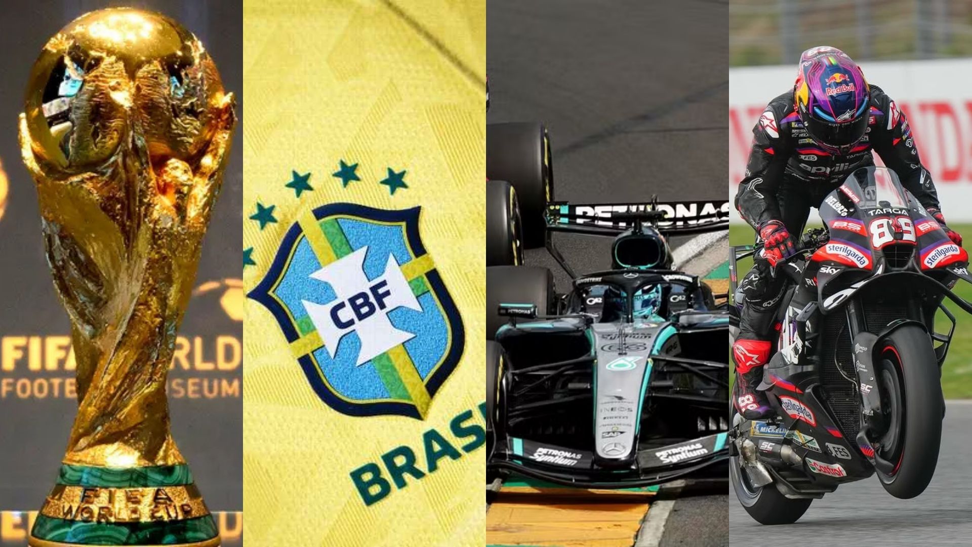 Agenda da semana: Brasil, repescagens, F1, futebol feminino e MotoGP