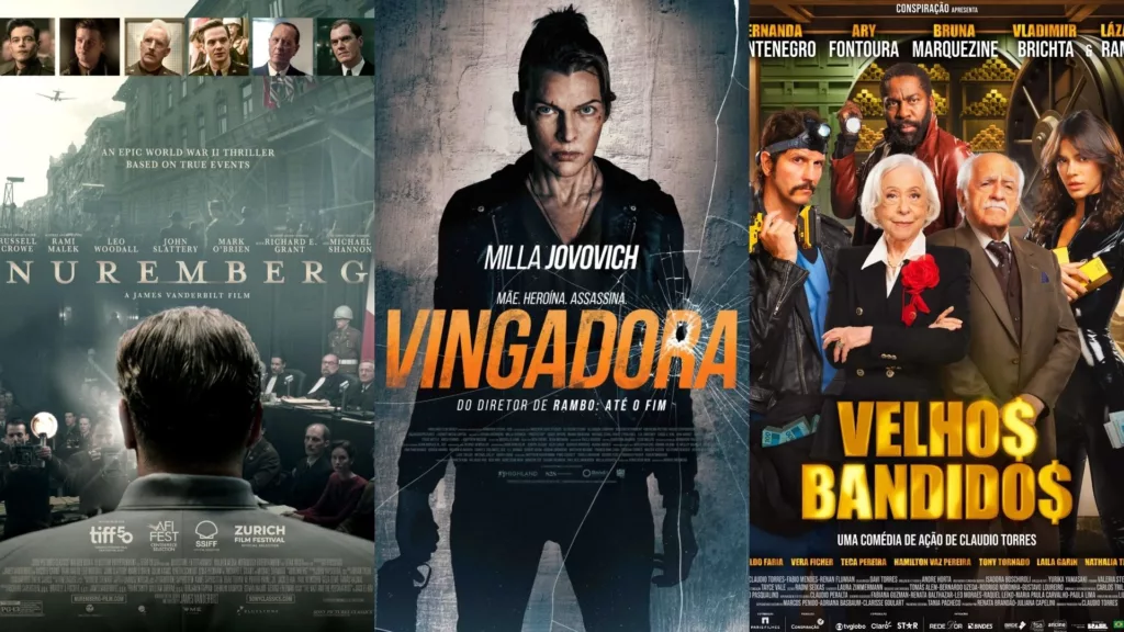 Estreias da semana: julgamento nazista, resgate e roubo de aposentados