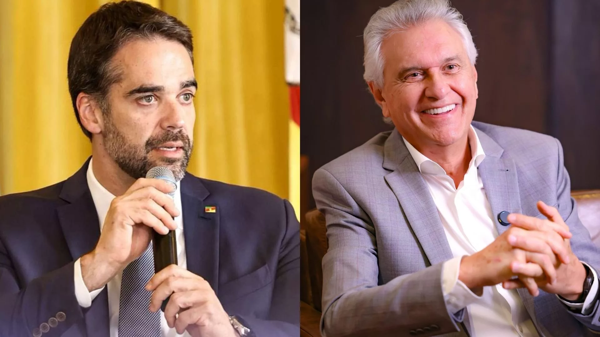 Eduardo Leite reage à pré-candidatura de Caiado