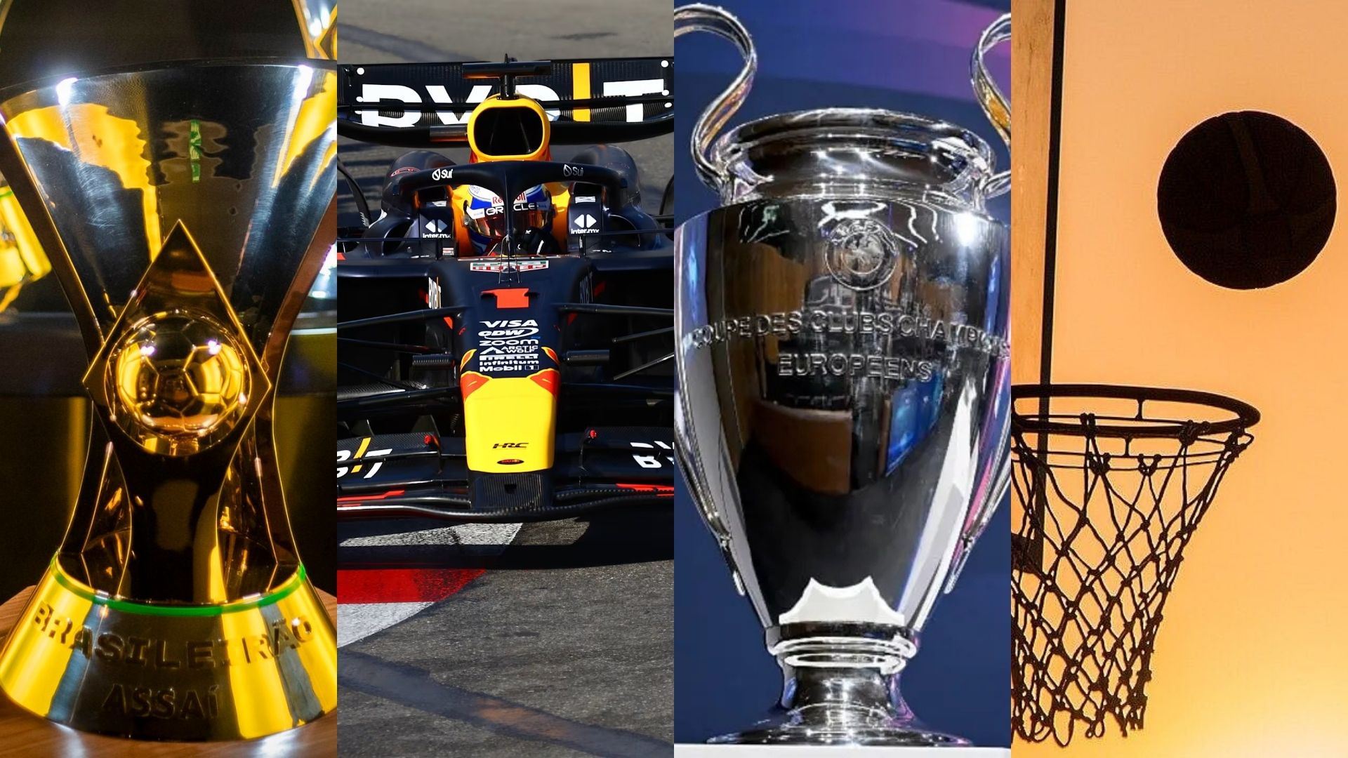 Agenda esportiva da semana: Champions, Brasileirão e F1